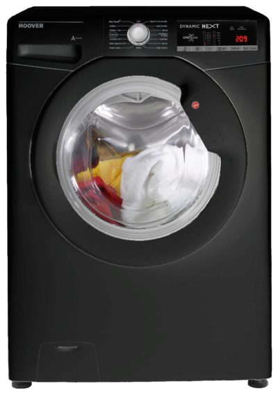 Hoover DXOA 67LB3B 7KG 1600 Spin Washing Machine - Black.